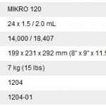 mikro 120 Benchtop Centrifuge